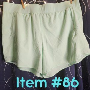 Tek Gear pastel mint green workout shorts 3x